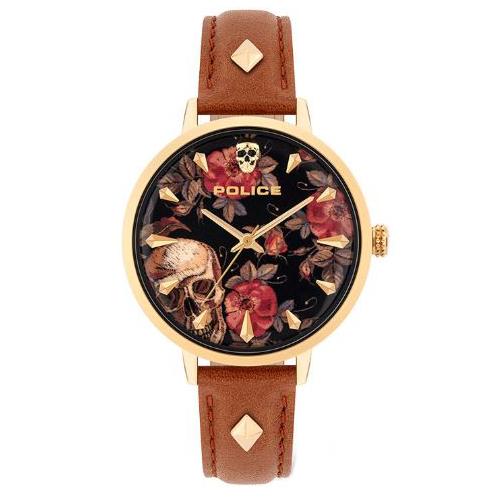 Police Brown Miona Ladies Watch 16034MSG/02