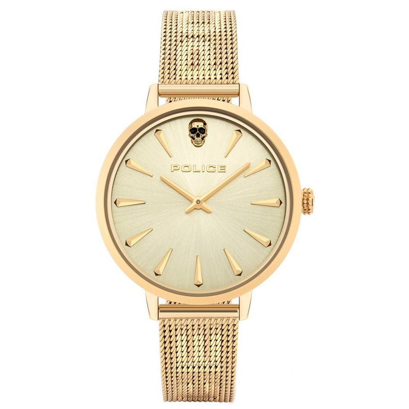 Analogue Watch - Police Gold Miona Watch 16035MSG/22MM