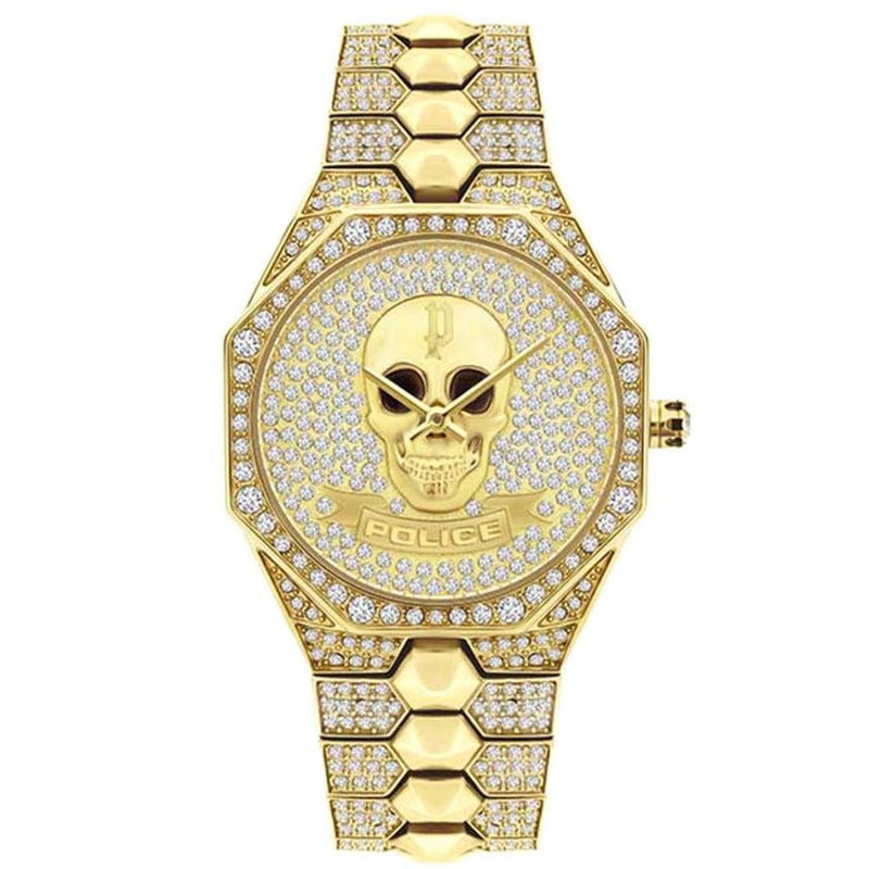 Analogue Watch - Police Gold Montre Montaria Watch 16027BSG/22M