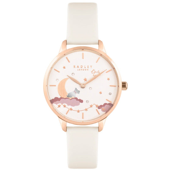 Radley Branded Ladies White Watch RY21484