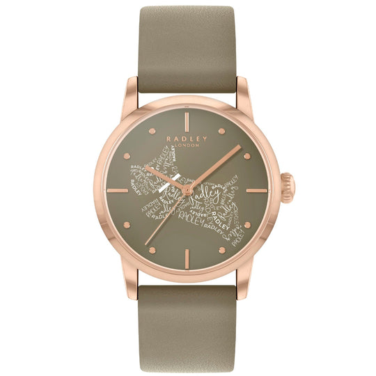 Radley Calligraghy Ladies Green Watch RY21626A-SET