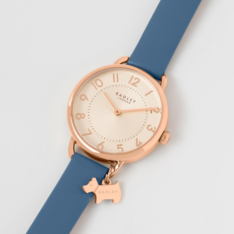 Analogue Watch - Radley Fashion Ladies Blue Watch RY21468