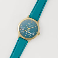 Analogue Watch - Radley Yoga Dog Teal Ladies Blue Watch RY21610