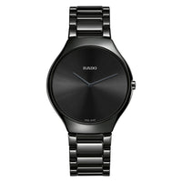 Analogue Watch - Rado True Thinline Unisex Black Watch R27741182