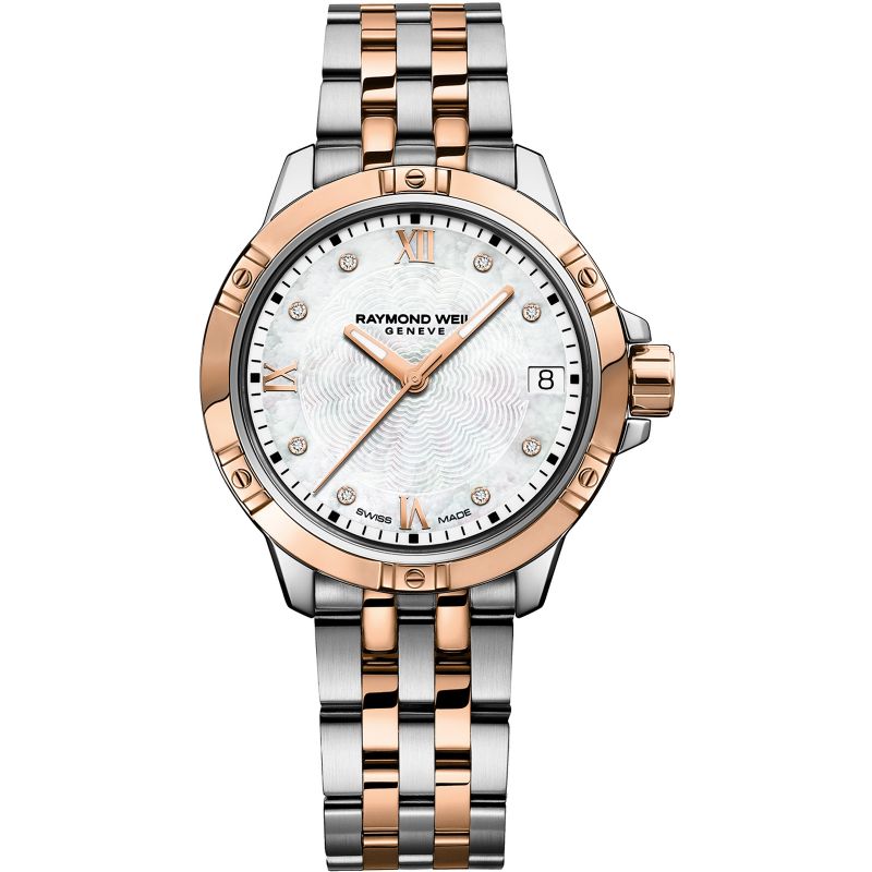 Analogue Watch - Raymond Weil Tango Ladies Two-Tone Watch 5960-SP5-00995