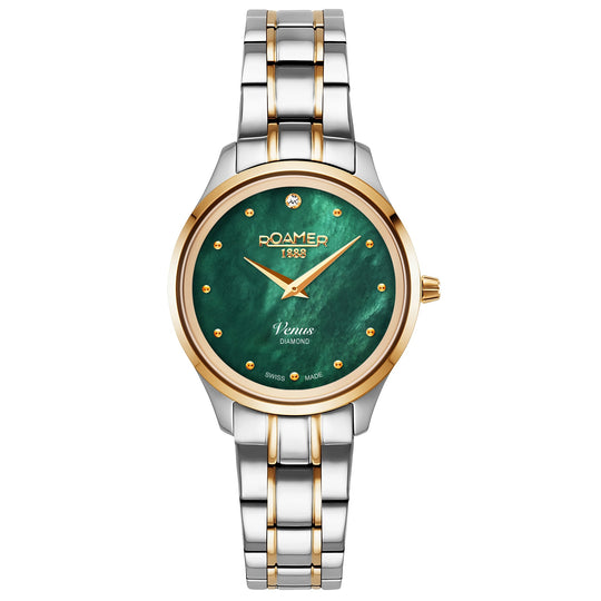 Roamer 601857 47 59 20 Venus Green MOP Ladies Watch