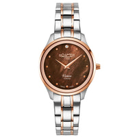 Analogue Watch - Roamer 601857 49 79 20 Venus Brown MOP Ladies Watch