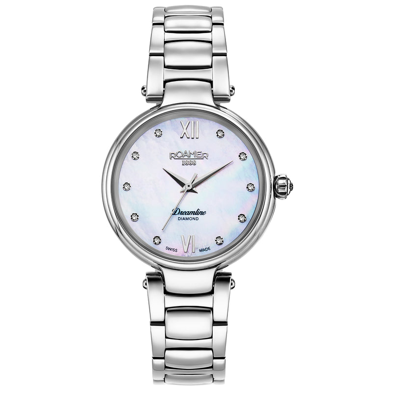 Analogue Watch - Roamer 857847 41 29 50 Dreamline Ladies Silver Watch