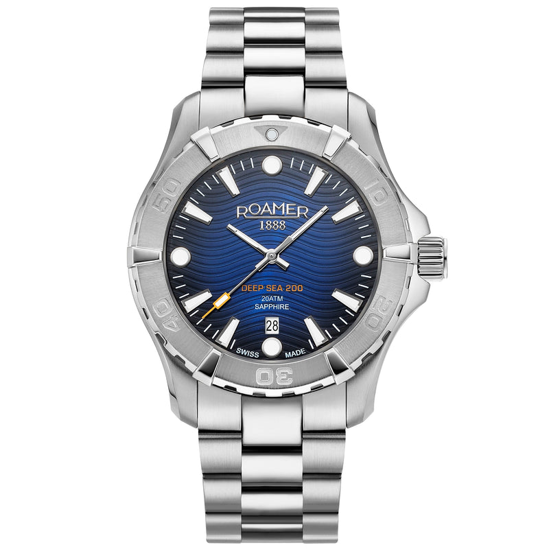 Analogue Watch - Roamer 860833 41 45 70 Deep Sea 200 Men's Blue Watch