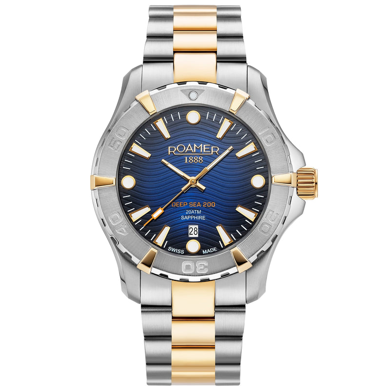 Analogue Watch - Roamer 860833 47 45 70 Deep Sea 200 Men's Two-Tone Watch