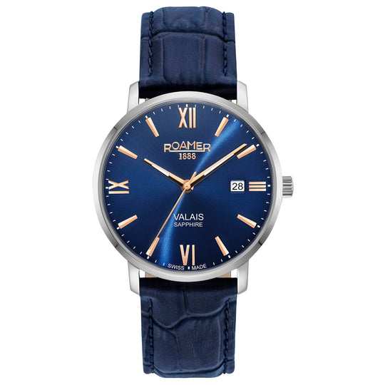 Roamer 958833 41 43 05 Valais Men's Blue Watch
