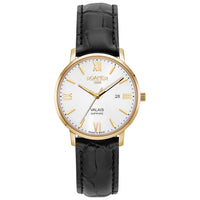 Analogue Watch - Roamer 958844 48 13 05 Valais Ladies Black Watch