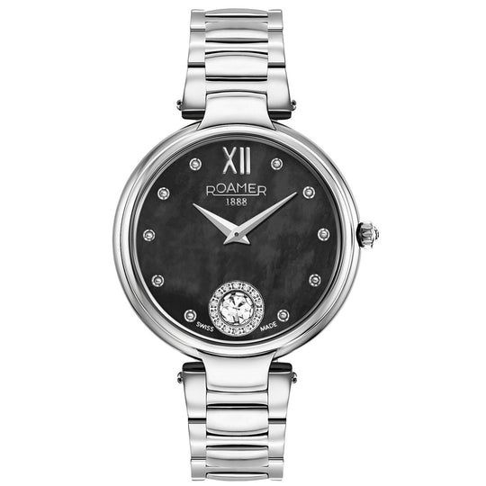 Roamer Ladies Black Aphrodite Watch 600843 41 59 50