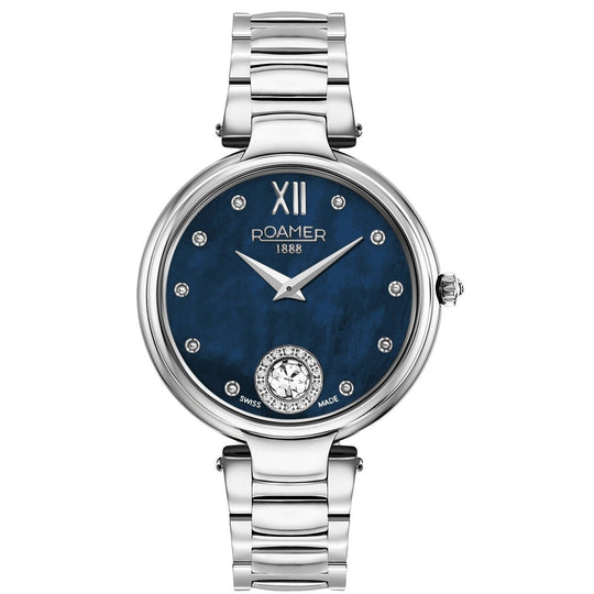 Roamer Ladies Blue Aphrodite Watch 600843 41 49 50