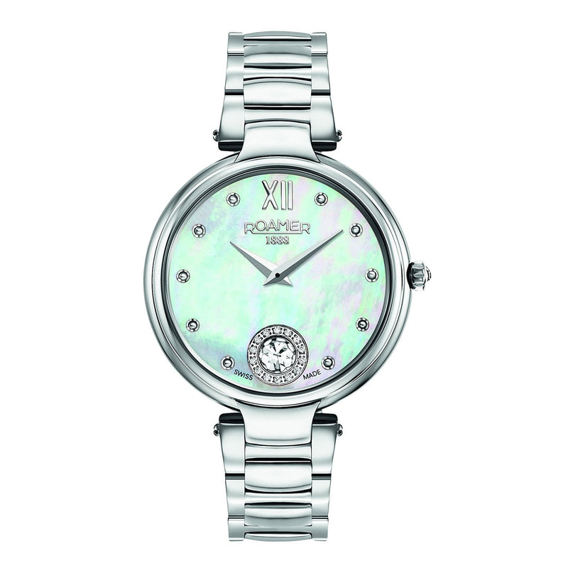 Analogue Watch - Roamer Ladies White MOP Aphrodite Watch 600843 41 19 50