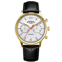 Analogue Watch - Rotary Avenger Men's White Watch GS05206/70