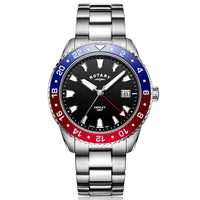 Analogue Watch - Rotary Henley Men's Black Watch GB05108/30