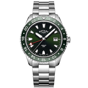 Analogue Watch - Rotary Henley Men's Green Watch GB05108/24