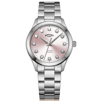 Analogue Watch - Rotary Oxford Ladies Pink Watch LB05092/07/D