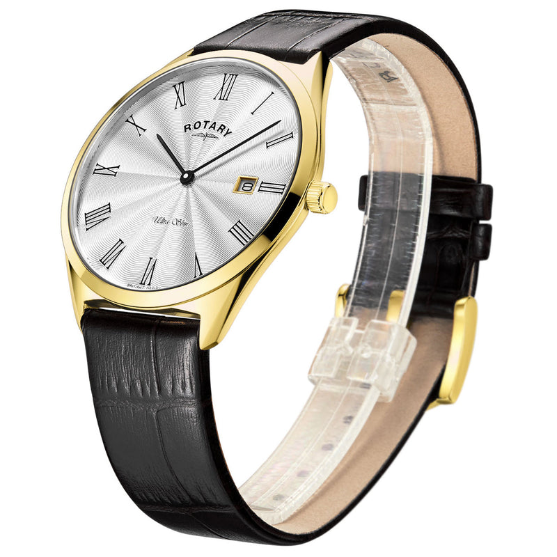 Rotary Ultra Slim Men s Silver Watch GS08013 01 from WatchPilot
