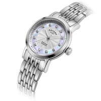 Analogue Watch - Rotary Windsor Ladies Silver Watch LB05420/41/D