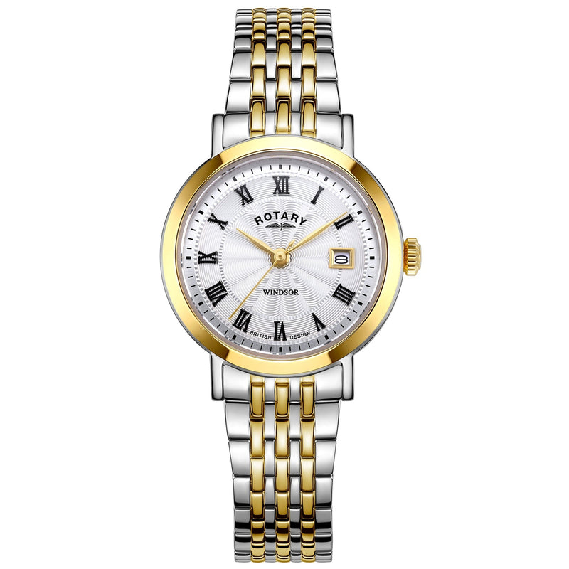 Analogue Watch - Rotary Windsor Ladies Silver Watch LB05421/01