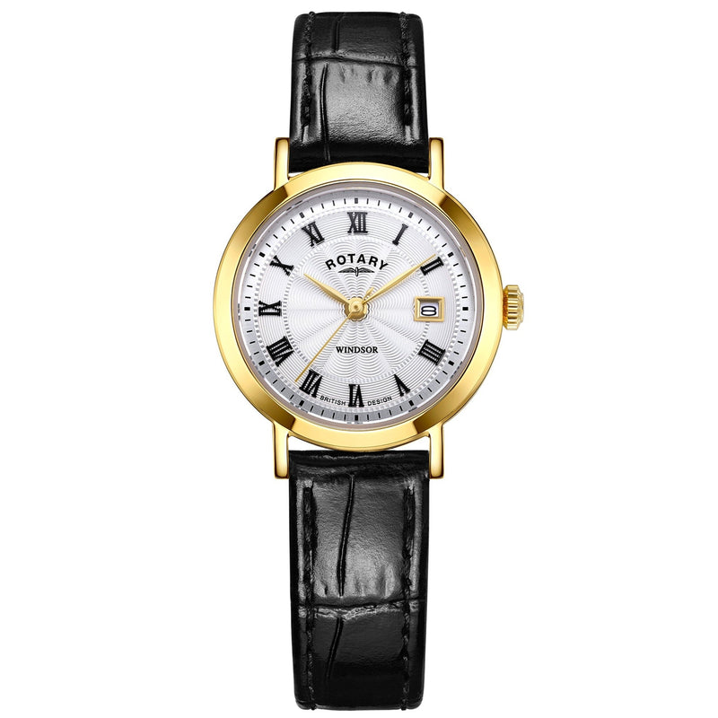 Analogue Watch - Rotary Windsor Ladies Silver Watch LS05423/01