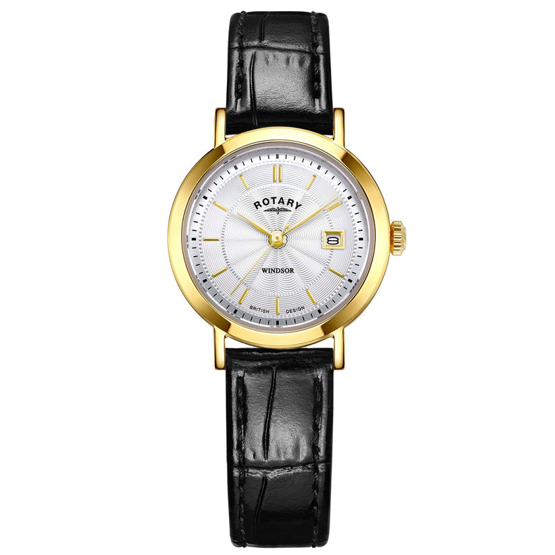 Analogue Watch - Rotary Windsor Ladies Silver Watch LS05423/70