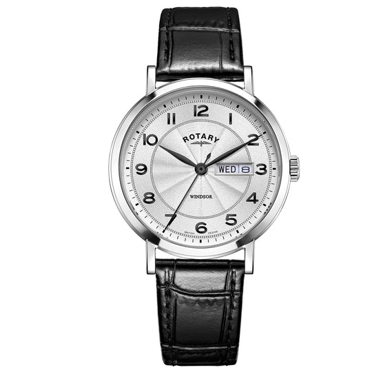 Rotary Windsor Men's Silver Watch GS05420/22