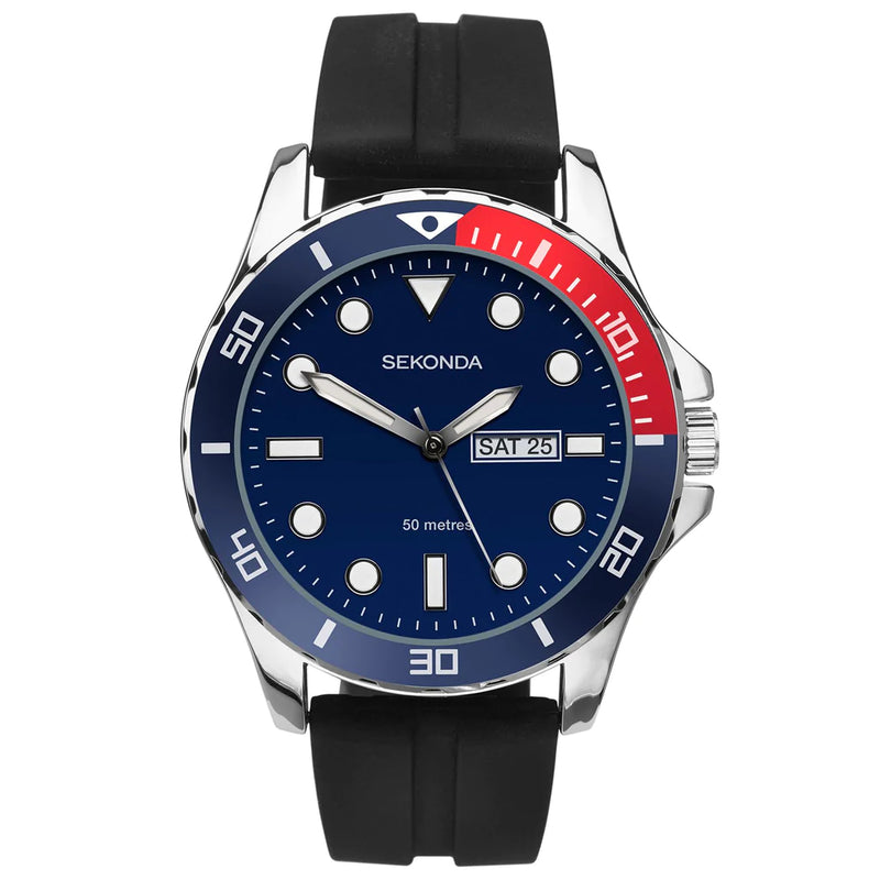 Analogue Watch - Sekonda 1580 Sports Men's Blue Watch