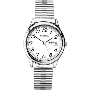 Analogue Watch - Sekonda 1693 Men's White Watch