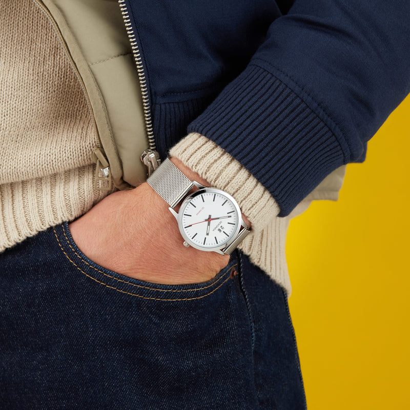 Analogue Watch - Sekonda 1940 Men's White Watch