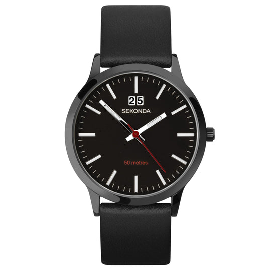 Sekonda 1941 Men's Black Nordic  Watch
