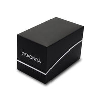 Analogue Watch - Sekonda 1941 Men's Black Nordic  Watch