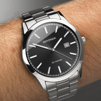 Analogue Watch - Sekonda 1944 Men's Black Watch