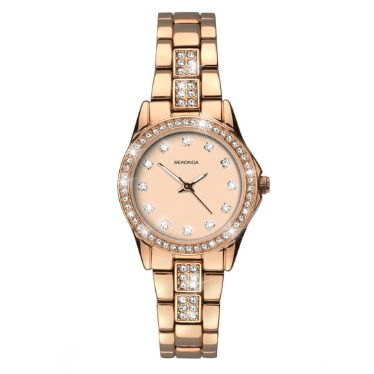 Sekonda 2034 Ladies Rose Gold Watch