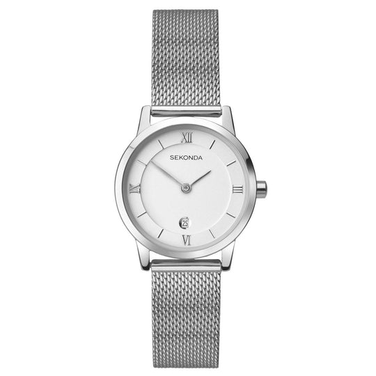 Sekonda 2101 Ladies Matte Silver Watch
