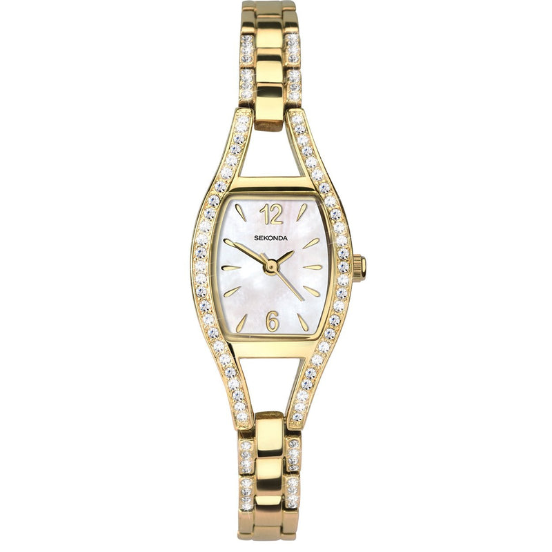 Analogue Watch - Sekonda 2392 Ladies Gold Watch