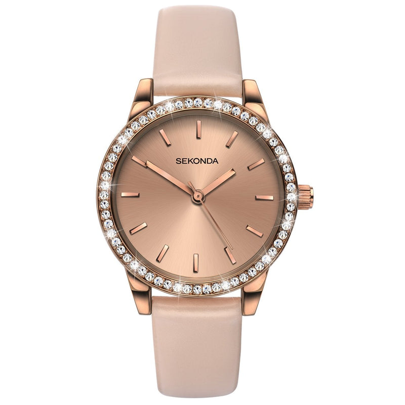 Analogue Watch - Sekonda 2452 Ladies Beige Watch