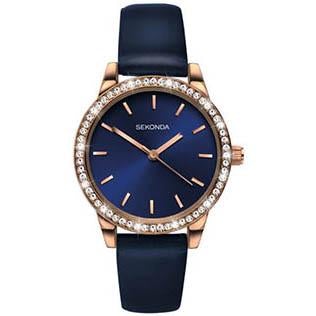 Analogue Watch - Sekonda 2453 Ladies Navy Blue Watch