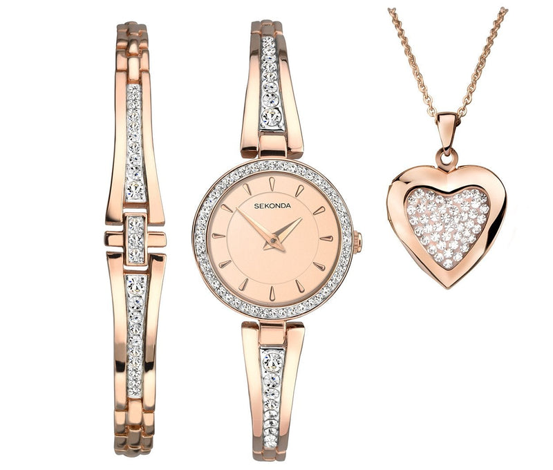 Analogue Watch - Sekonda 2533G Ladies Rose Gold Watch