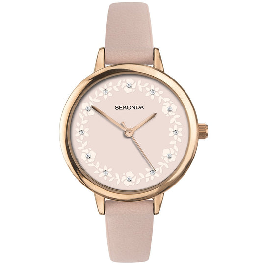 Sekonda 2816 Ladies Peach Watch