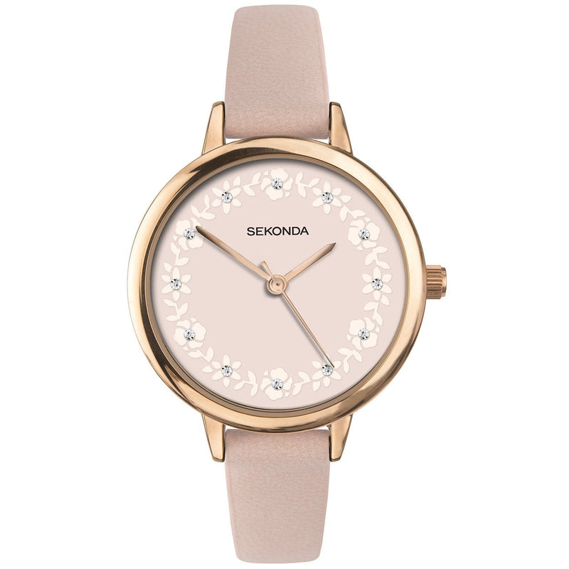 Analogue Watch - Sekonda 2816 Ladies Peach Watch