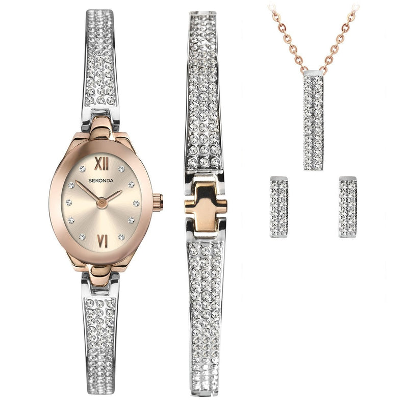 Analogue Watch - Sekonda 2924G Ladies Rose Gold Watch