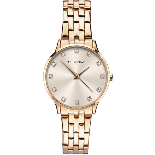Sekonda 2961 Ladies Rose Gold Watch