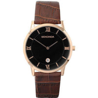 Analogue Watch - Sekonda 3207 Men's Brown Watch