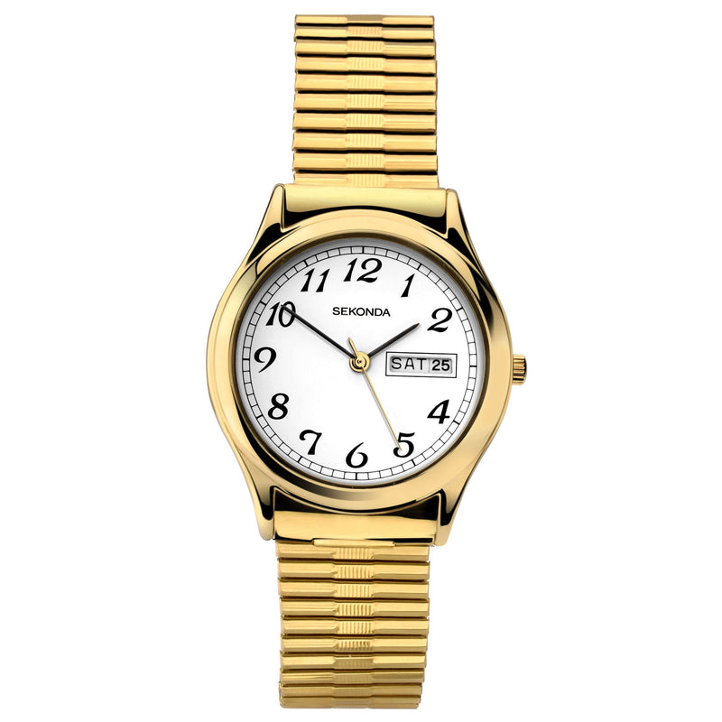 Analogue Watch - Sekonda 3924 Men's Gold Watch