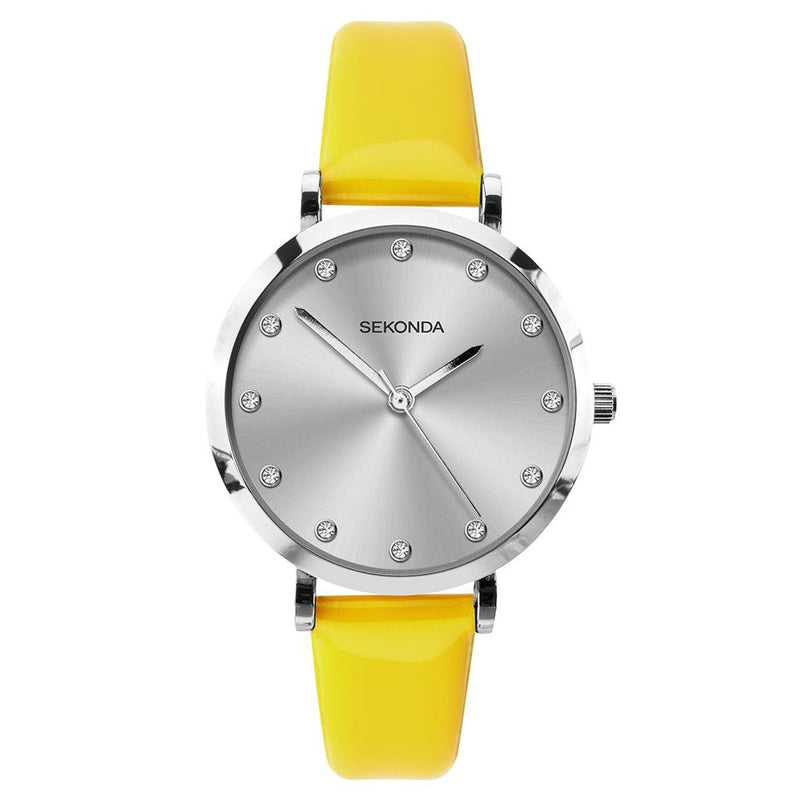 Analogue Watch - Sekonda 40010 Ladies Neon Yellow Watch