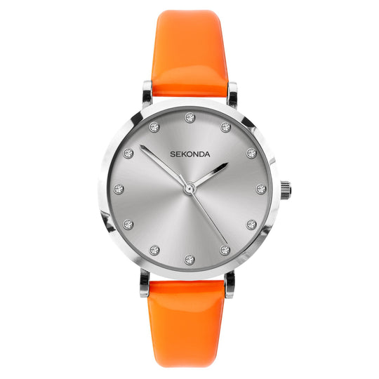 Sekonda 40011 Ladies Neon Orange Watch