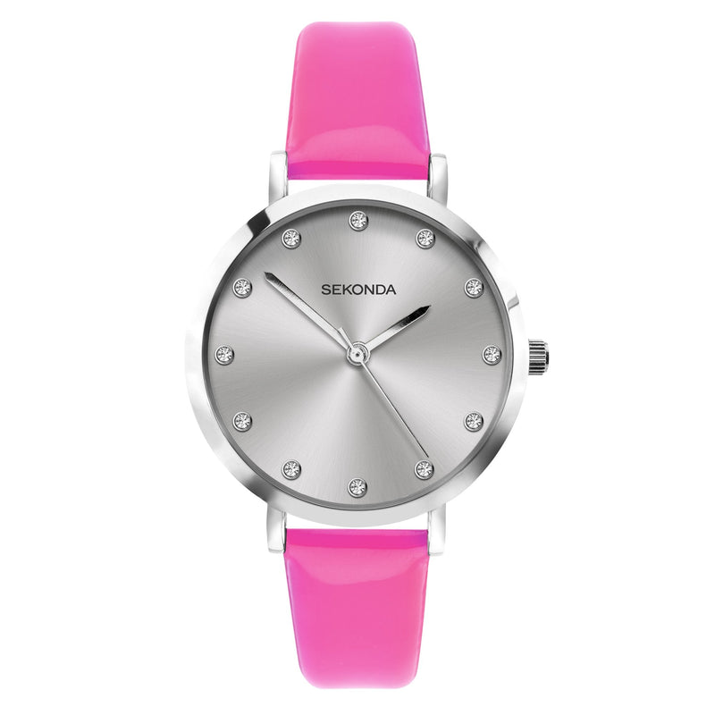 Analogue Watch - Sekonda 40012 Ladies Neon Pink Watch